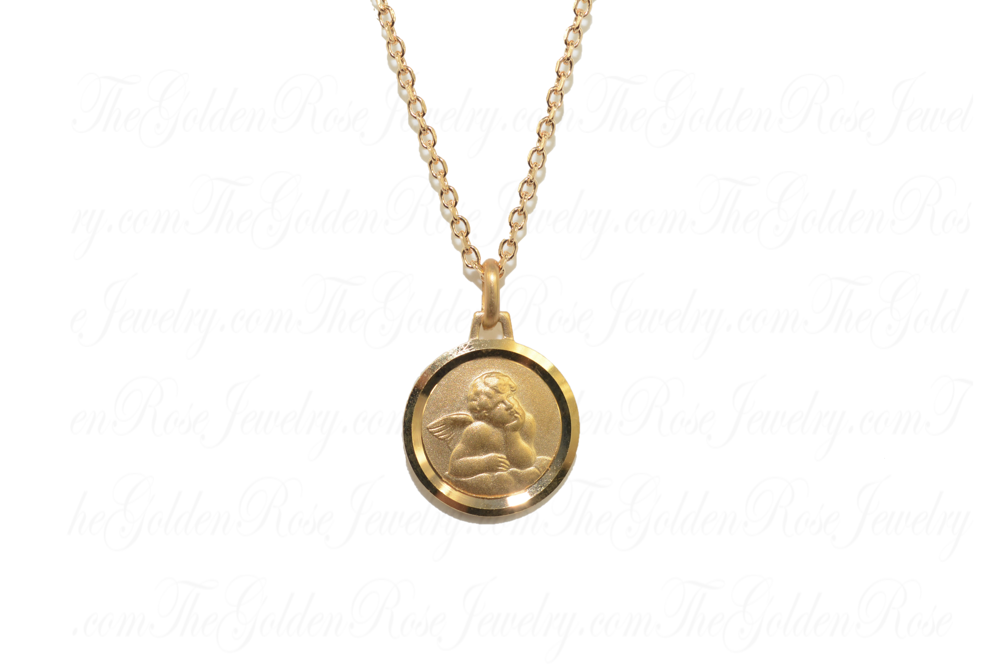 Collier Ange Rond