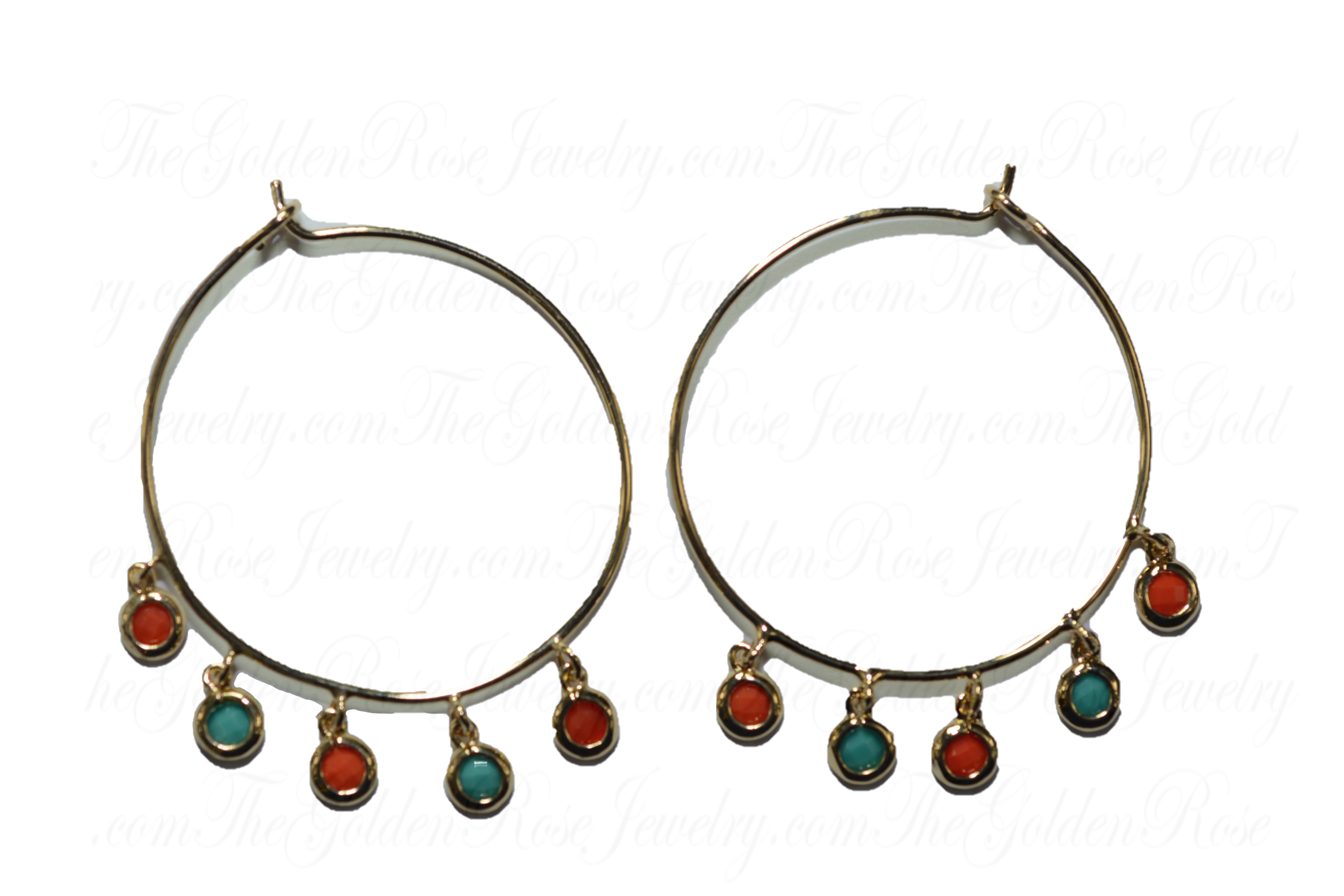 Boucles d'Oreilles Crole Pampilles 
