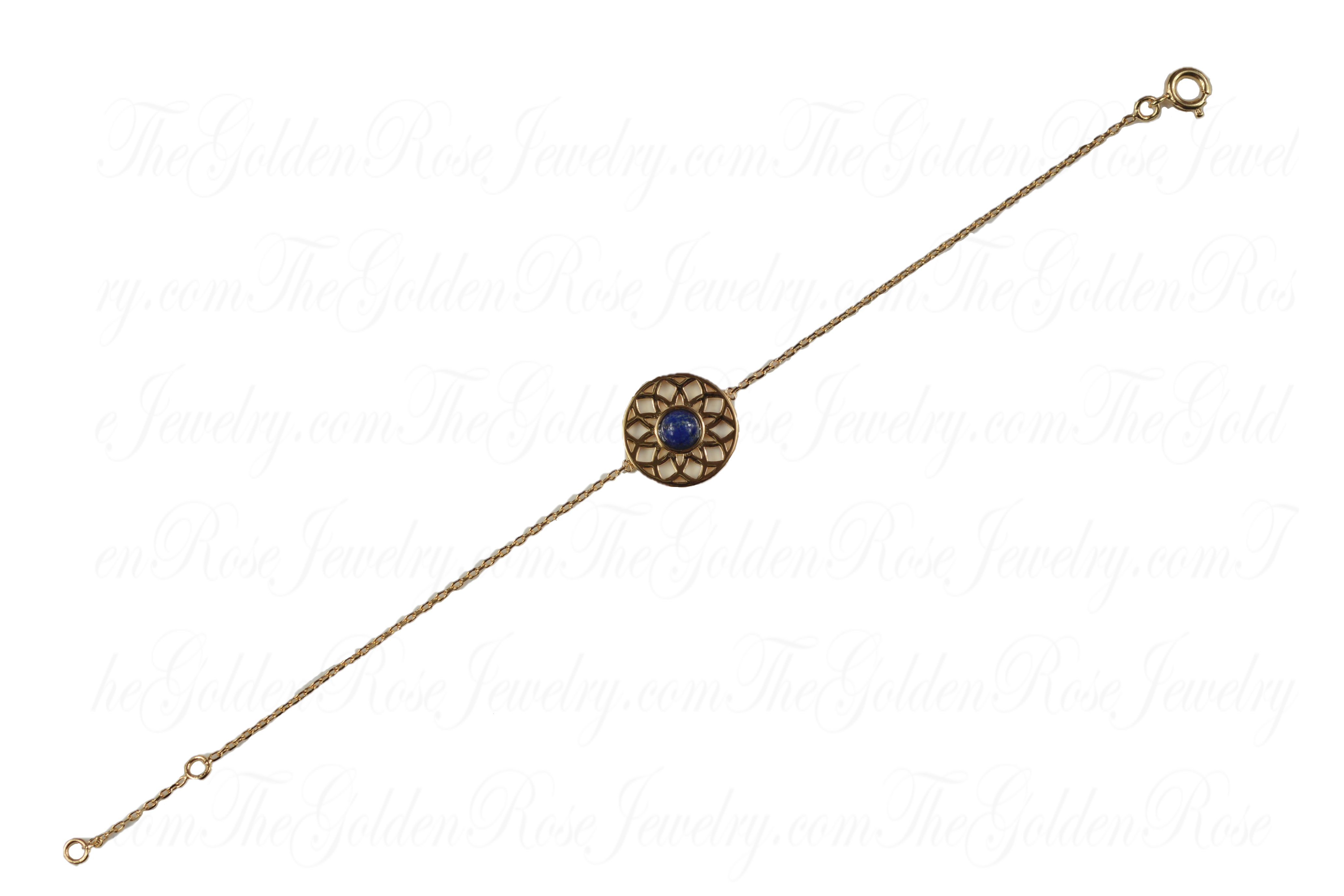 Bracelet Rosace Lapis-Lazuli