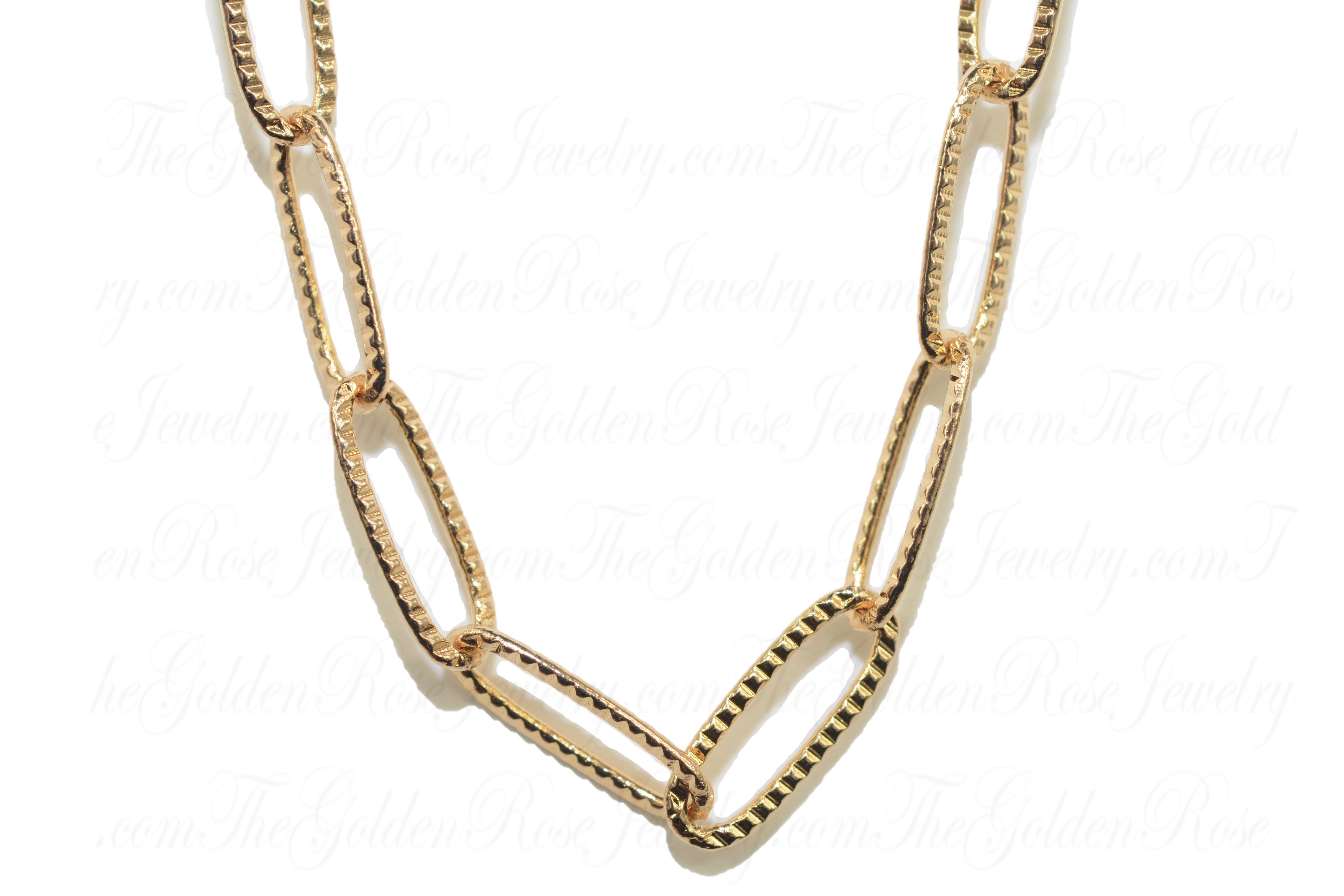 Collier Plaqu Or Maillon 