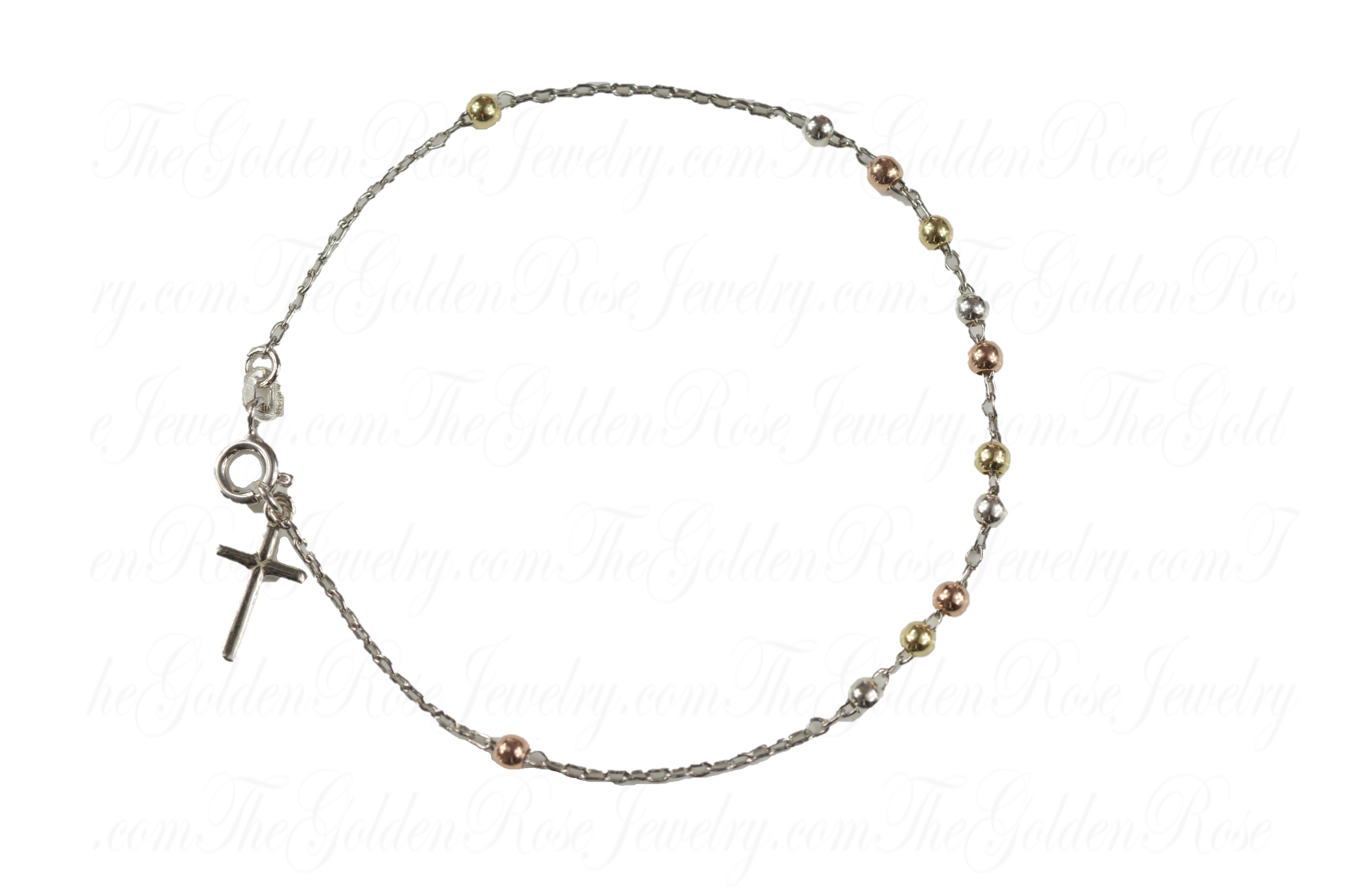 Bracelet Argent Dizainier 3 Tons