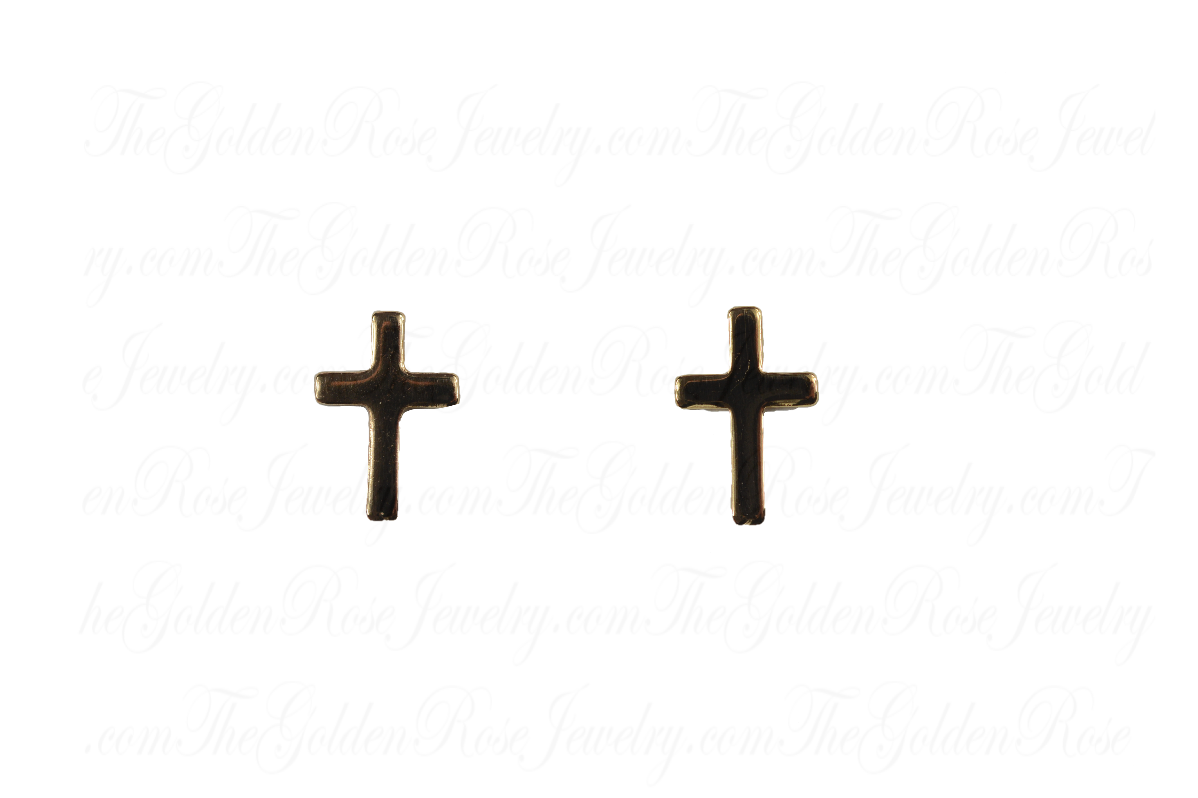 Boucles d'Oreilles Croix 