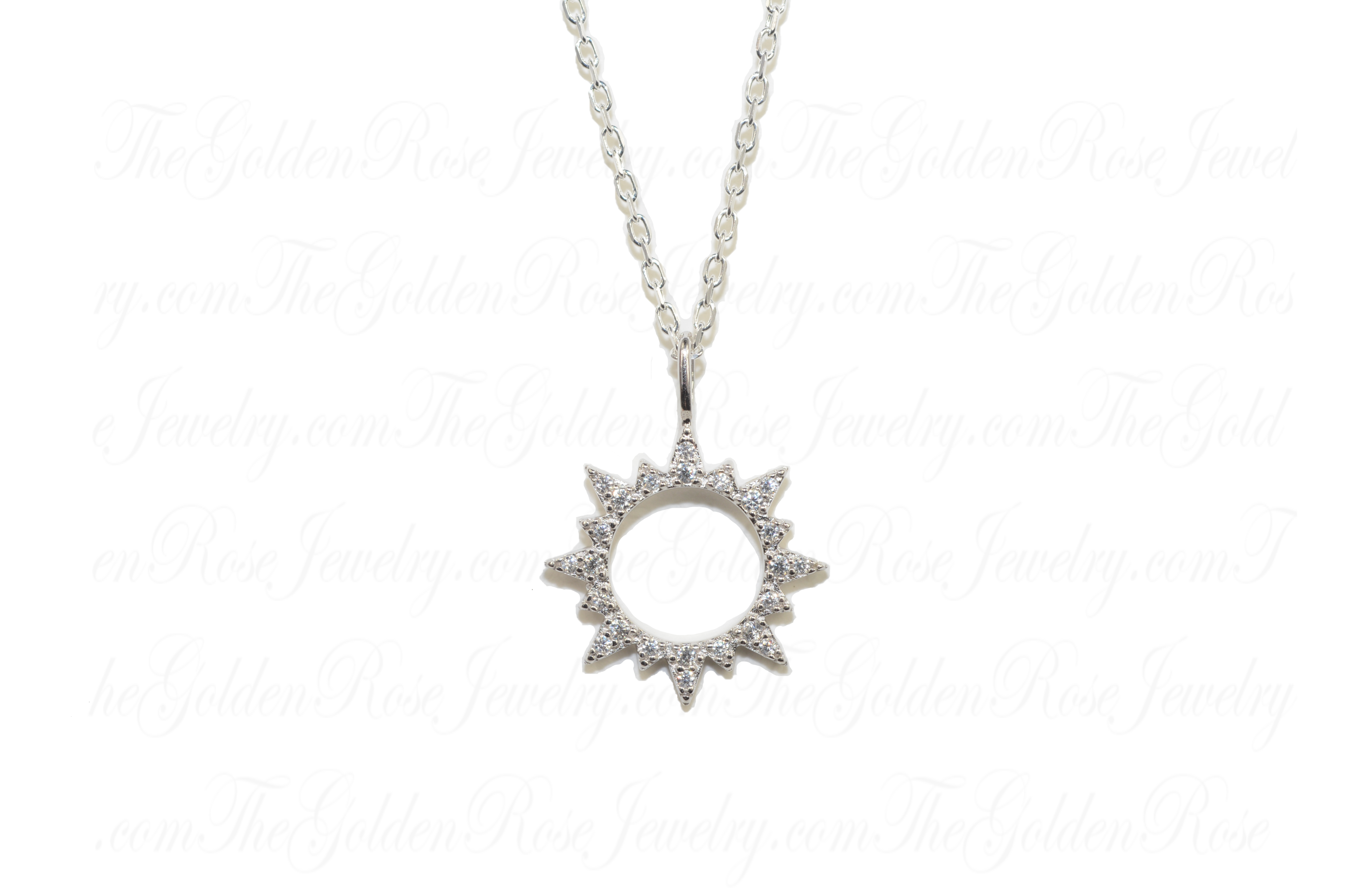 Collier Soleil Zirconium
