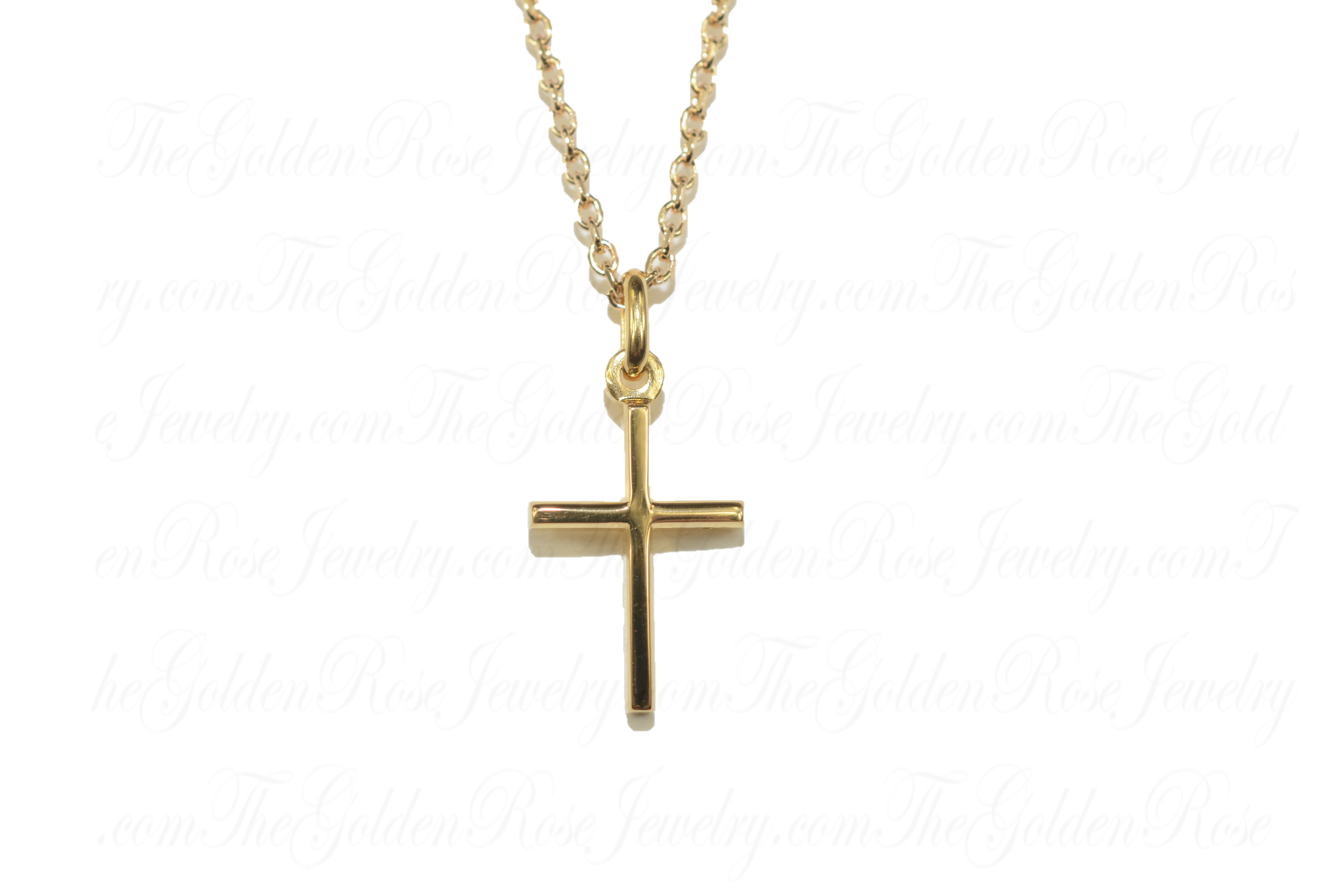 Collier Croix Unie 15 mm